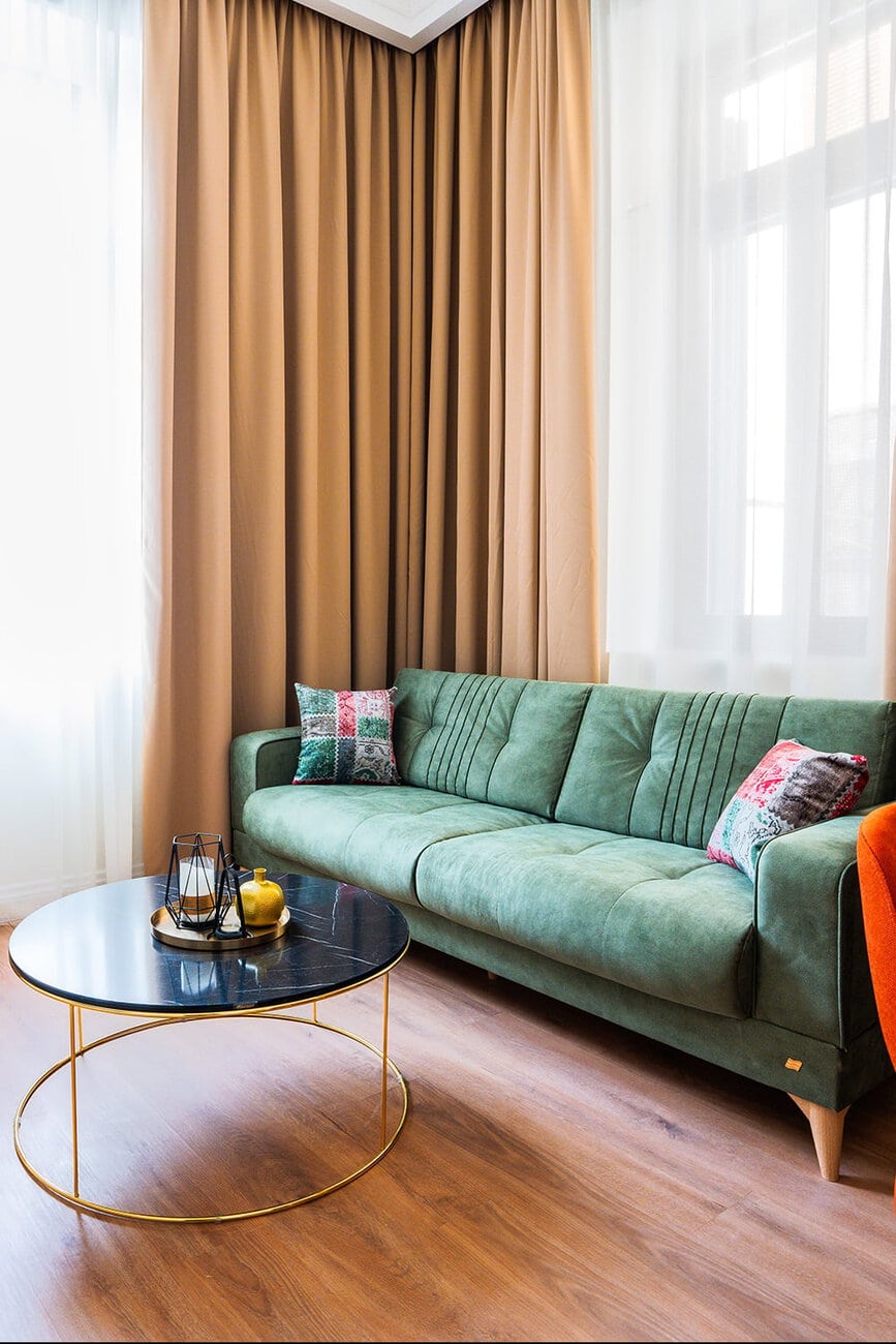 "Find tranquility amidst elegance at OikiaClassic rooms in Kavala."